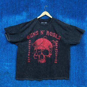 Guns N Roses Appetite for Destruction Oversize Band Tee L/XL